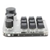 Mini Keypad 9 Keys 3 Knob RGB Multifunctional DIY Shortcut