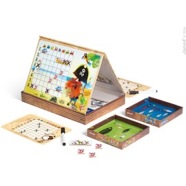 Janod - Pirates Battleship Game - Family Touch-and-Sink Game - For children from the Age of 5, J02835