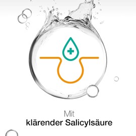 Neutrogena Anti-Pimple Facial Cleanser, 2-in-1 Cleansing and Mask with Salicylic Acid for Blemished Skin, Oil-Free, 150 ml