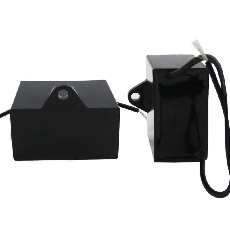 Twidec/2Pcs 450V AC 50/60Hz Run Capacitor 2-Wire Metallized Polypropylene Film