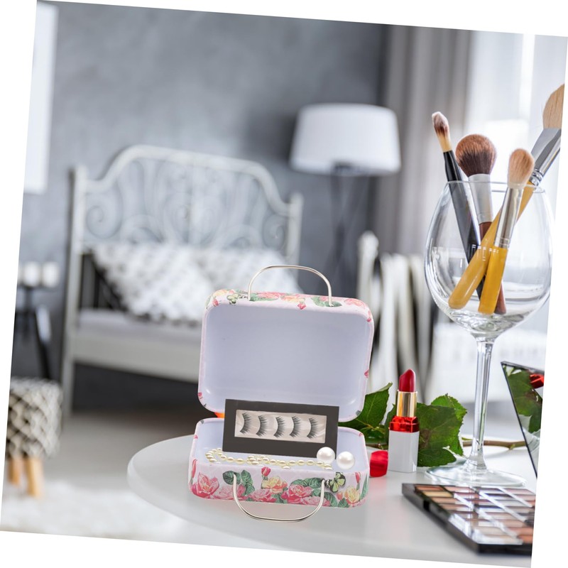 Operitacx 4pcs Box Lash Containers Eyelash Case Eyelash Storage Case