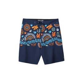 O'NEILL Mens Hyperfreak Heist Print Swim, Navy, 38
