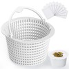 Groodo SPX1091C Pool Skimmer Basket Set with 10 Pcs Pool
