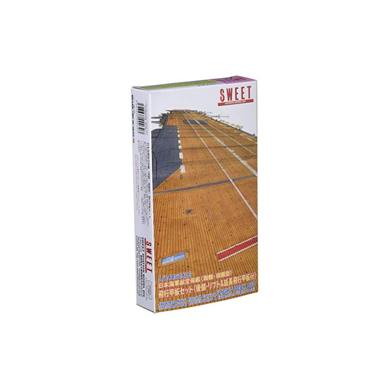 Sweet 1/144 Japanese Navy aircraft carrier flight deck set plastic model