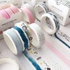 Japanese Style Pattern Washi Tape, 5 Rolls, Creativity, Masking Tape