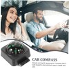 Kichvoe Car Compass Ball Dash Mount Compass for Vehicles Durable