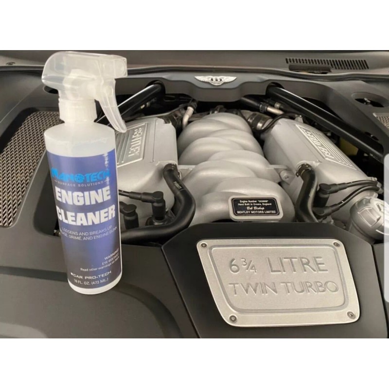 Nanotech Surface Solution- Engine Cleaner: Grime, Grease, & Gunk Remover-
