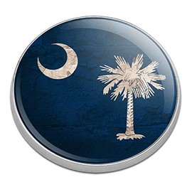 GRAPHICS & MORE Rustic South Carolina State Flag Distressed USA Golfing Premium Metal Golf Ball Marker