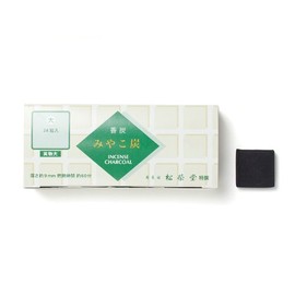 Shoyeido #750112 Miyako Charcoal, Large B, 24 Tablets, Green Box