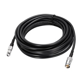 Superbat 3G/6G Micro HD-BNC SDI Cable 5 m BNC Female to HD-BNC Male Belden 1855A Cable SDI Video Cable HDTV, Video Assist Micro Studio Camera DeckLink Quad Capture Card HD Security Camera