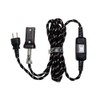 Koizumi KBK-7080 Kotatsu Cord with Intermediate Switch, Black