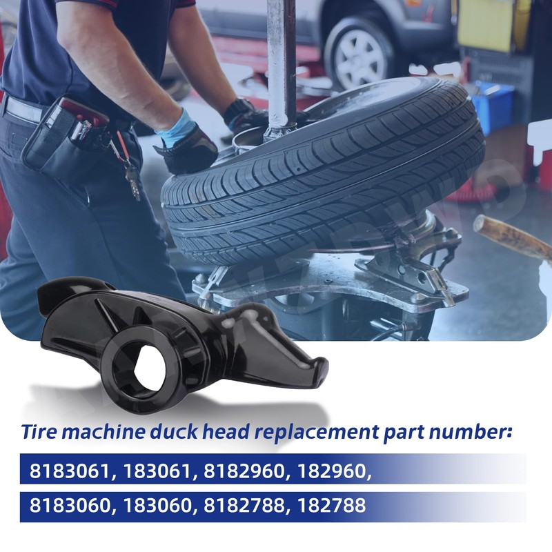 AAAWZDWD Tire Machine Duck Head Replacement Mount Head Nylon Plastic