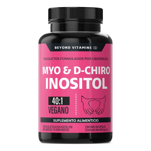 Inositol Capsulas 401 Myo Y D-chiro Inositol 100 Puro Premium