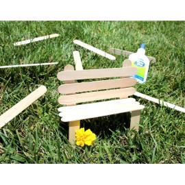 Bazic 100 pcs Colored Craft Sticks Assorted Colored Crafters teachers students Office