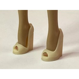 Custom Resin Wedge Heels For Poppy Parker And Similar Doll Feet