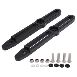 Windscreen Adjusters Bracket Kit Aluminum Reduce Noise Replacement for Suzuki V‑Strom 800DE DL800 2022 to 2024 Black