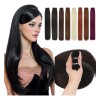 Extensiones Cabello Natural Fibra Cortina Negro 30 PLG 210g