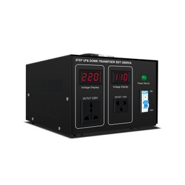 Step Down/Up Transformer 220v to 110v, 3000W Voltage Converter 110 to 220 120v to 240V Heavy Duty Power Transformer