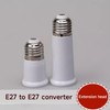 E27 Light Bulb Extender Socket Lamp Holder Adapter Extension for