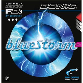 Donic Belag Bluestorm Z1, options 2.3 mm, red