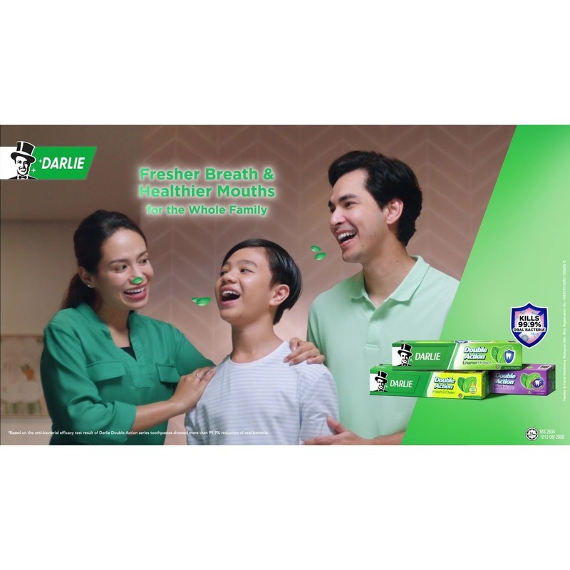 Darlie Ubat Gigi / Toothpaste Double Action Fresh + Clean
