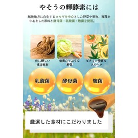 Yaso no Keru Enzyme, 0.2 oz (5 g) x 30 Packets, 1 Month Worth, Enzyme Drink, Paste Type, Divided Type, Stick Type