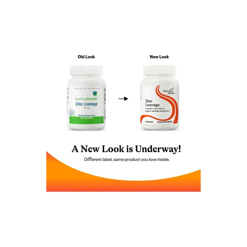 Seeking Health Zinc Gomitas 15 Mg Traacs Bisglicinato