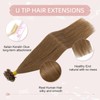 Silk-co U Tip Hair Extensions Real Human Hair 1g/s 18inch