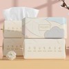 Detachable Mesh Disposable Wet & Dry Cotton Facial Towel Free Size/70 Thick Pearl Pattern 20 * 20Cm 10ea