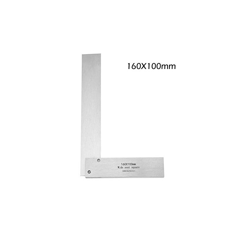 Engineers Square, POWERTOOL 90 Degree Engineers Steel Set Square Ruler