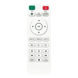 RCV013 5J.JGY06.001 Replace Remote Control fit for BenQ Projector TH671ST, TH585, TH585P, TH685, TH685P, TH685i, TK700