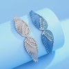 Angle Wings Bracelets for Women Adjustable Chain Bracelet Silver Plated