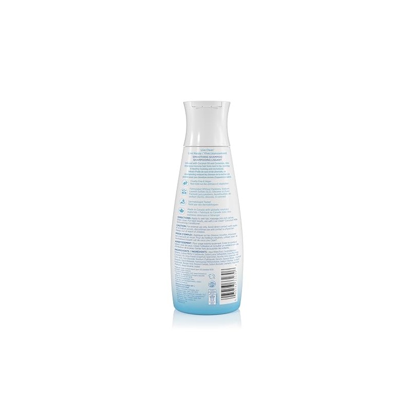 Live Clean Coconut Milk Moisturizing Shampoo, 12 oz.