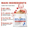 Crema Exfoliante Hidratante con 60% de Urea para Pies y