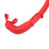 Dry Snorkel Full Silicone Soft Portable with Storage Box Snorkel