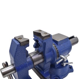 marddpair 4 Inch Heavy Duty Multi-Jaw Vise Multipurpose Vise Bench Vise 360-Degree Rotation Clamp on Vise with Swivel Base and Head Fit for Home or Industrial Craftsmen