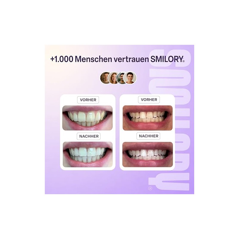 Whitening Toothpaste - Purple Toothpaste with Instant Effect for a