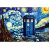 SIGNED BY THE STARS Doctor Who Print Van gough starry