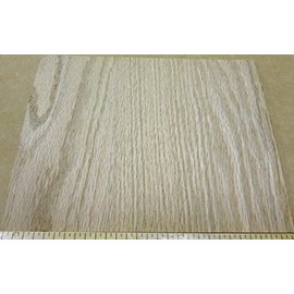 Red Oak Wood Veneer 8" (Width of Grain) x 5" (Length Range) with Wood Backer