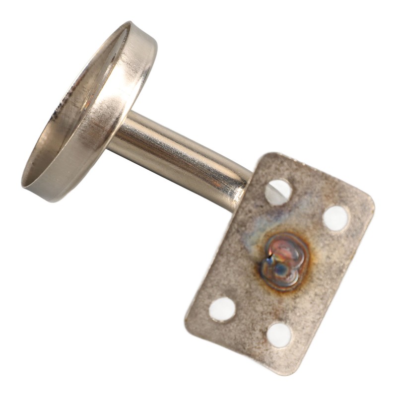 5Pcs Wall Handrail Bracket Practical Robust Wall Mounted Stainless Steel