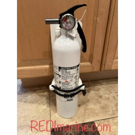 REDImarine Marine King Starboard Fire extinguisher bracket for Kiddie (white)