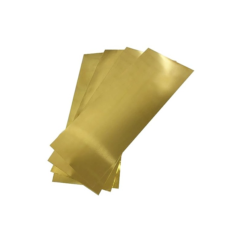 Jewellers Tools 4" x 10" BRASS SHIM Assorted Size Sheets
