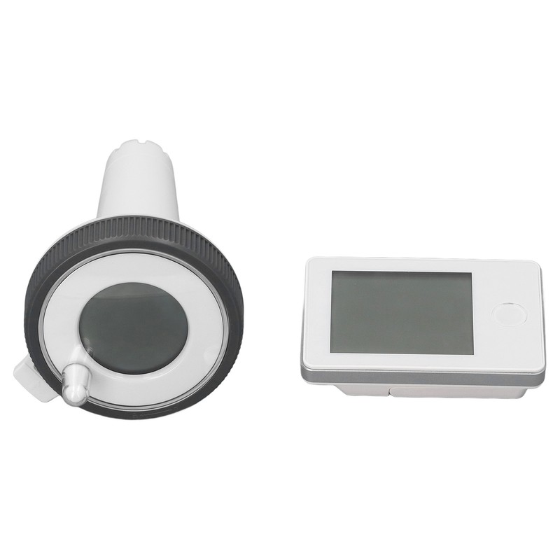 Wireless Solar Pool Temperature Meter High Accuracy IPX8 Waterproof LCD
