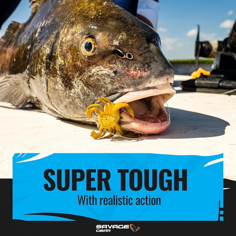 Duratech Crab 1.5" 1/2 oz RTF Black and Red