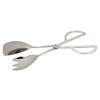 Leeber 73014 Elegance Stainless Steel Scissor Salad Tongs44; 10 in.