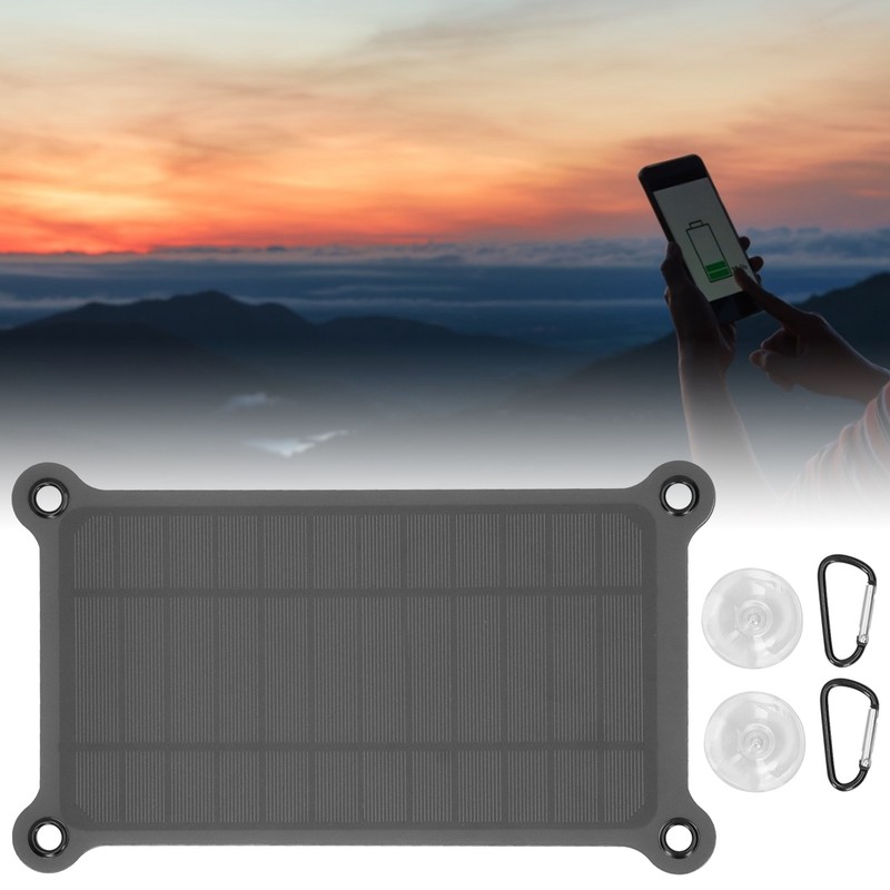 6W Solar Panel Monocrystalline Silicon Solar Panel for Phone Charging