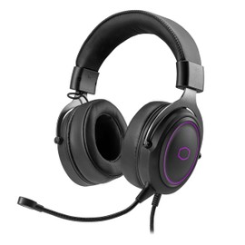 Cooler Master CH331 Gaming Headset Virtual 7.1 Surround Sound, Omnidirectional Mic, Durable Aluminum Frame, RGB Illumination, Detachable Omni-Directional Boom Mic, USB Connectivity (CH-331)