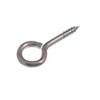 40 x 40mm No.8 Screw In Hooks Closed