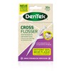 Dentek Cross Flosser - Plant-Based Dental Floss Sticks - Tear-Resistant
