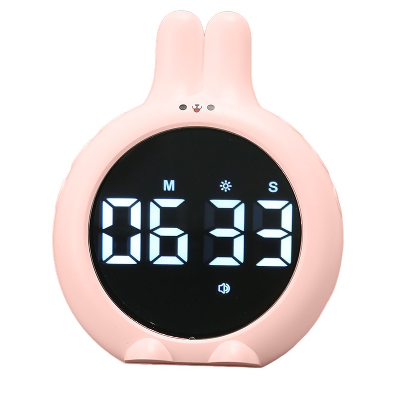 Cute Digital Timer Multifunctional High Accuracy Magnetic Kids Countdown Timer